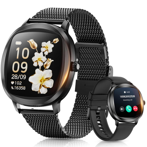 Women'S Smart Bracelet/Smart Watch, 1.72-Inch Display, IP68 Waterproof Sport Bracelet, One-Touch Bluetooth Calling, Fitness Tracker with Health