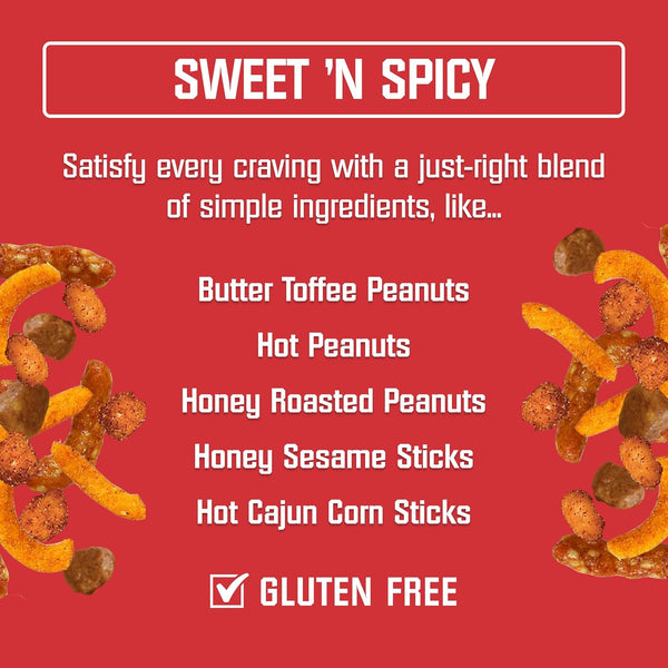 Kar’s Nuts Sweet 'N Spicy Trail Mix, 28 oz – Resealable Pouch (Pack of 1), Gluten-Free Snack Mix 28 Ounce (Pack of 1)