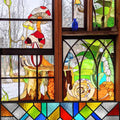 12 Sheets Transparent Stained Glass Sheet Variety Pack, 4 x 6 inch Cathedral Art Glass Mosaic Tiles for Crafts, Stained Glass Supplies for