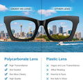 Okany Blue Light Blocking Glasses for Women Men Fashion Computer Screen Gaming TV Phones anti Eyestrain & UV Glare Glasses 3 Pack