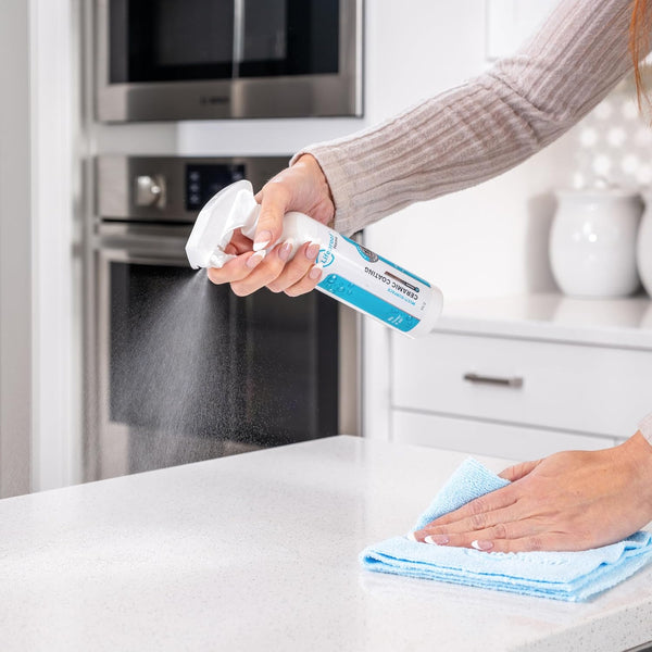 Lifeproof Ceramic Coating Spray Kit - Shine, Seal & Protect Kitchen & Bath Surfaces, Repels Stains & Grime 1