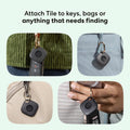 Tile by Life360 Mate (2024) Bluetooth Tracker, Keys Finder and Item Locator for Keys, Bags and More. Phone Finder. Both Ios and Android