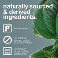 Davids Fluoride Free Toothpaste, Teeth Whitening, Antiplaque, SLS (Sulfate) Free, Promotes Enamel Health, Mouth & Gum Detox, EWG Verified,