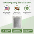 Green Piece Distiller Filters – Activated Charcoal Carbon Sachets (Made in USA) Odor & VOC Absorbing, Compatible with Megahome & Countertop Water