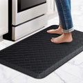 HappyTrends Floor Mat Cushioned Anti-Fatigue ,17.3"x28",Thick Waterproof Non-Slip Mats and Rugs Heavy Duty Ergonomic Comfort Rug for