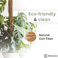 2 Pack 28'' Bendable Moss Pole Monstera Plant Support for Climbing Indoor Plants - Stakes for Potted Climbers - Tall Sticks Indoor Trellis for