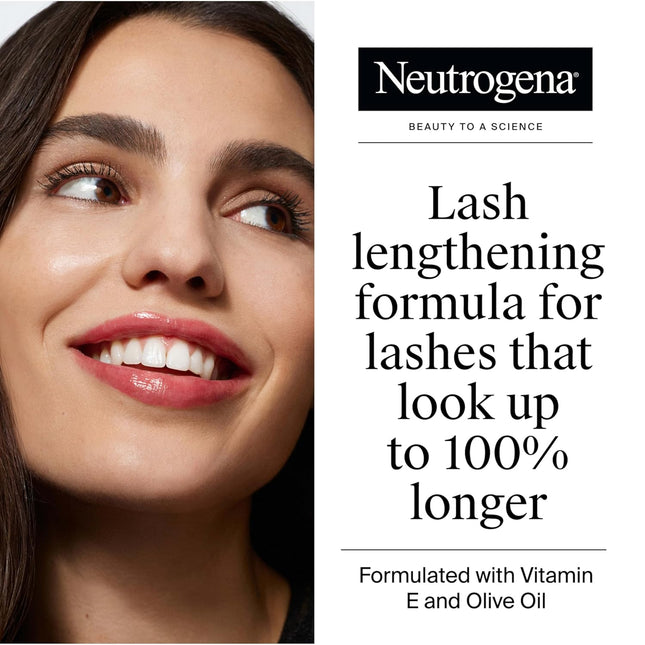 Neutrogena Healthy Lengths Mascara for Stronger, Longer Lashes, Clump-Free, Smud