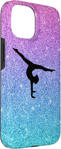 Cute Trendy Gymnastics Gift for Girls Teens and Women Case for iPhone 15