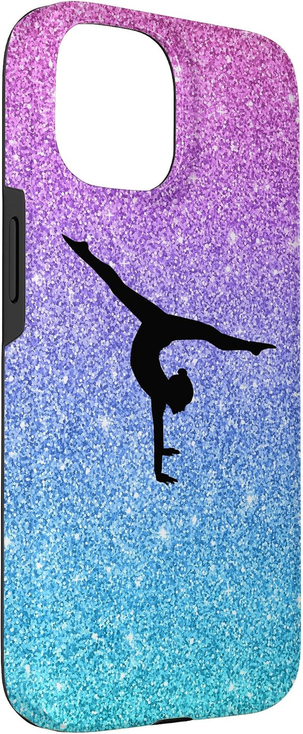 Cute Trendy Gymnastics Gift for Girls Teens and Women Case for iPhone 15