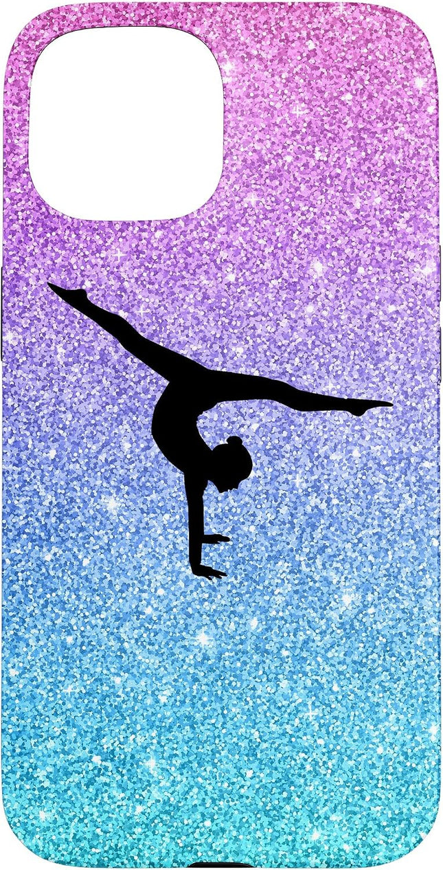 Cute Trendy Gymnastics Gift for Girls Teens and Women Case for iPhone 15