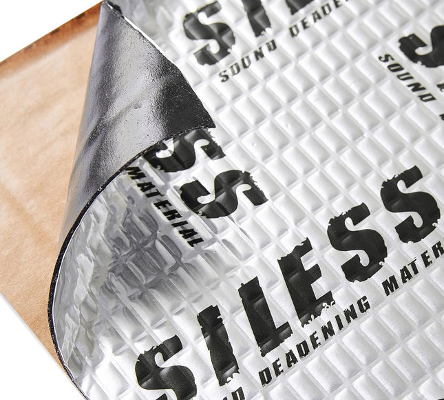 Siless 80 mil 5 sqft Car Sound Deadening mat - Butyl Automotive Sound Deadener -