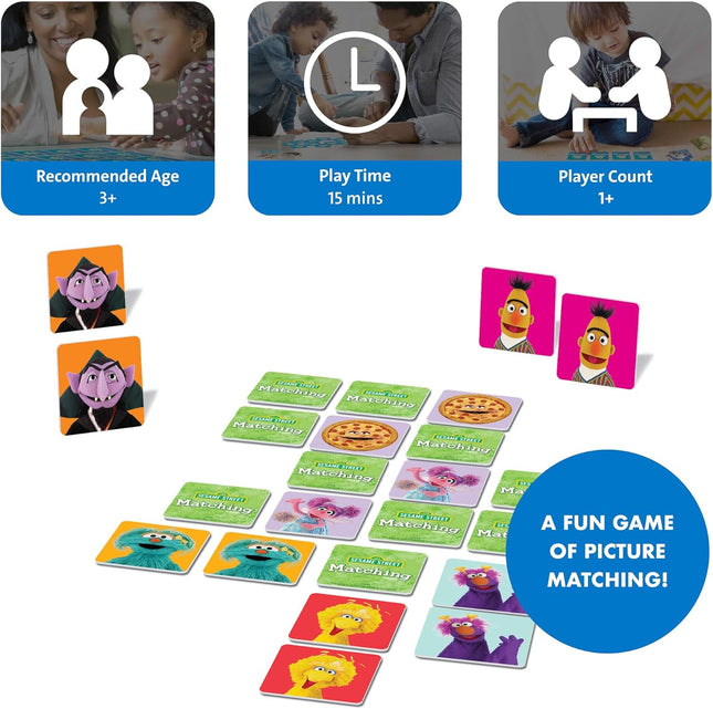 Wonder Forge Sesame Street Memory Matching Game: Fun Toddler Learning Toys & Gam