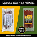 Tillamook Country Smoker Hunter’s Sausage Smoked Sausage, 16 Oz, 36 Ct, Bulk Pack, Real Hardwood Smoked Beef Meat Sticks, 8g Protein, 0g Sugar &