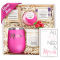 Mom Spa Gift Basket for Women - Self Care Basket, Relaxation, Pampering Gifts for Girlfriend, Wife, Mom, Sister, Friends - Birthday Bundles,