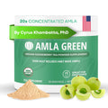 Amla Powder & Green Tea Superfood Supplement, 20x Ultra Concentrated Amla, Antioxidant Support, Made with Oolong Tea and Indian Gooseberries,