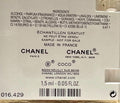 Coco Mademoiselle Eau De Parfum Perfume Sample Vial Travel 1.5 Ml/0.05 Oz by Paris Fragrance