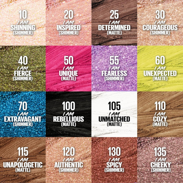 MAYBELLINE Color Tattoo Longwear Multi-Use Eye Shadow Stix, Eye Makeup, I Am Fearless (Purple Shimmer)