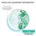 Garnier Micellar Water with Hyaluronic Acid, Facial Cleanser & Makeup Remover, Hydrating and Plumping, For All Skin Types, Vegan, Cruelty Free,