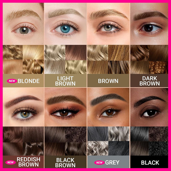 iMethod Curved Eyebrow Pen - 2-in-1 Dual-Ended Eyebrow Pencil with Curved Tip and Precise Brush-Tip, Microblading Pen for Natural Hair-Like Brows,