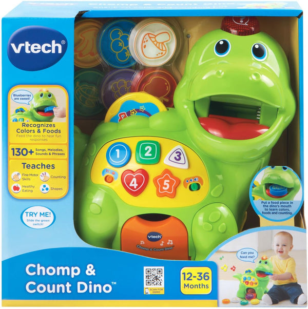 Vtech Chomp &Count Dino, Green