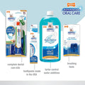 Nylabone Advanced Oral Care Pet Dental Water Additive, Liquid Tartar Remover & Breath Freshener for Dogs, Dog Teeth-Cleaning, Peppermint Flavor,