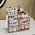 ZHIAI Stackable Organizer, Acrylic Cosmetic Organizer for Dresser, Vanity, Kitchen Cabinet, Bathroom, Under Sink, Home Organization and Storage (1