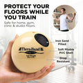 THERABAND Soft Weight, 4.5" Diameter, Weighted Balls for Baseball, Weighted Balls for Softball, Hand Held Ball Shaped Isotonic, Shoulder Strength,
