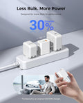 3-Pack USB C Wall Charger, 20W Durable Dual Port QC+PD 3.0 Power Adapter, ETL Certified Type C Fast Charging Block for iPhone 14/15/16/17 Pro/Pro