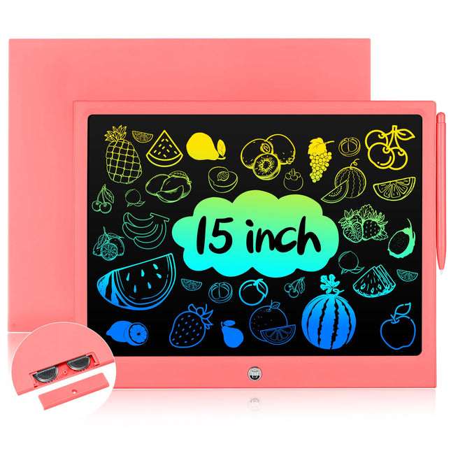 LEYAOYAO Toys for 3 4 5 6 7 8 Years Old Girls Boys, LCD Writing Tablet 15 Inch D