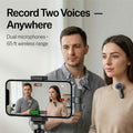 Mini Mic Pro (Latest Model – Microphone for iPhone & Android, Wireless Mini Microphone, Clear Voice, Noise Cancelling, Lavalier Mic for TikTok,