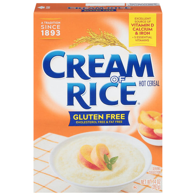 Cream of Rice Gluten Free Hot Cereal, 14 Ounce rice 14 Ounce (Pack of 1)