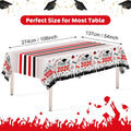 Graduation Decorations Class of 2026 Tablecloth - 3 Pcs Plastic Congrats Grad Table Cloth, Graduation Table Cover for Graduations Party