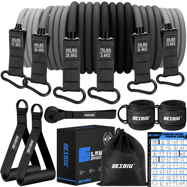 Heavy Exercise Bands Resistance Bands for Working Out, 300Lbs/360Lbs Fitness Wor
