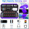 daydayup Switch Carrying Case Compatible with Nintendo Switch 2, with 24 Games Cartridges Protective Hard Shell Travel Carrying Pouch DS Case