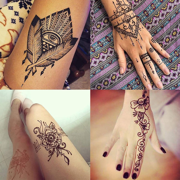 Temporary Tattoos Kit, Yomagine Semi Permanent Tattoo Ink, DIY Fake Freckles Temporary Tattoos for Women Men Teen, Summer Trend Freehand Ink with