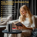 Waterless Essential Oil Diffuser Starter Kit - No Water Needed, Battery Operated Mini Scent Air Machine, Included 3X20Ml Essential Oils, Portable