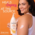 Jergens Ultra Healing Dry Skin Lotion, Hand and Body Moisturizer for Quick Absorption into Extra Dry Skin with Hydralucence Blend, Vitamins C, E