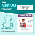 BraceAbility Clavicle Support Brace - Figure 8 Upper Back Brace Posture Corrector for Women and Men, Shoulder Straightener, Kyphosis Relief, Sling