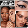 5PCS Liquid Winged Eyeliner Stamp Pen Set - Double-headed Black Eye Liner Pencil - Long-lasting Waterproof Stamp Eyeliner Set for Eye Makeup -