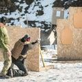 Hungdao 40/100 Pcs IPSC Cardboard Targets for Shooting Classic Silhouette Targets for The Range Tactical Practice Competitions Tactical Training