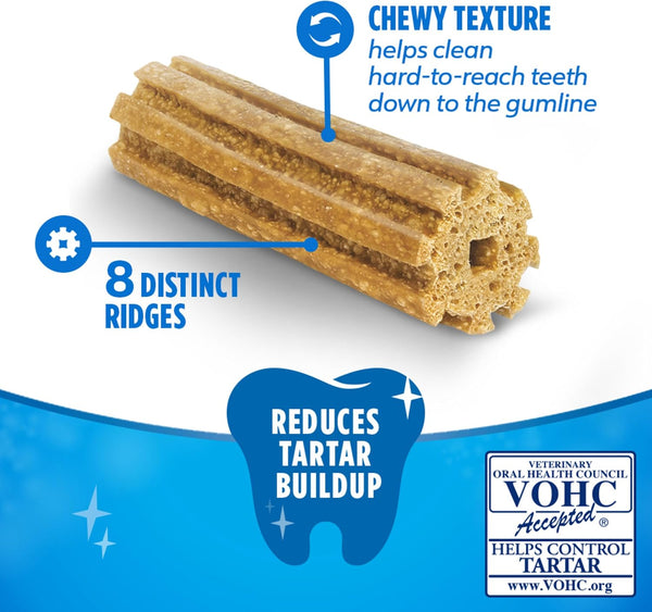 Purina DentaLife Made in USA Facilities Large Dog Dental Chews, Daily - 18 ct. Pouch 18 Count (Pack of 1)