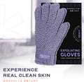 Brooklyn Botany Exfoliating Gloves for Bath and Shower Ã¢ÂÂ Heavy Duty Exfoliating Body Scrubber for Massage and Dead Skin Remover for Body