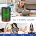 Essential Oil Diffuser- Aromatherapy Diffuser With7 Colors Light and Auto-Off for Women Metal Cool Mist Humidifier for Home and Office(Tree)