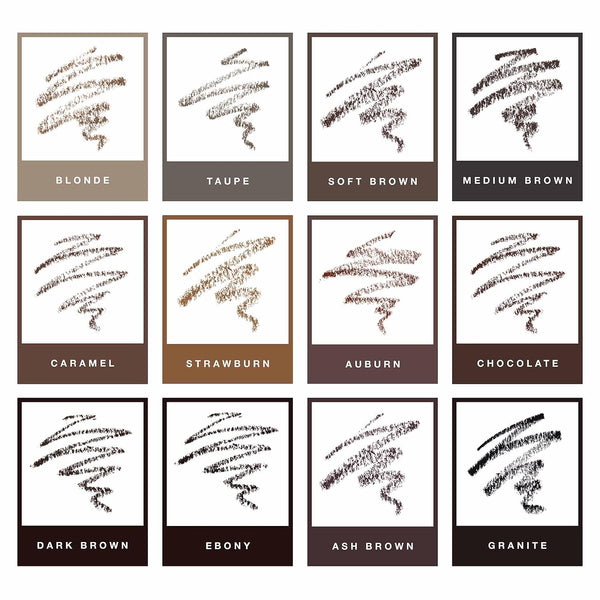 Anastasia Beverly Hills Mini Brow Definer - Travel-Size 3-in-1 Triangular Tip Retractable Eyebrow Pencil for Outlining, Filling & High-Definition
