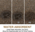 SUMLANS Kitchen Mat Set of 2 PCS, Cushioned Non Slip Rugs for Kitchen Floor, Absorbent Runner Comfort Standing Mats Washable for Kitchen, Office,