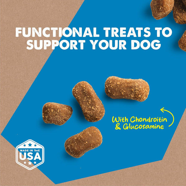 Cloud Star Dynamo Dog Soft Chews Hip & Joint Grain Free Dog Treats, Bacon & Cheese, 14 Oz. Pouch
