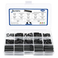 430 Pcs Roll Pin Set, Slotted Metric Spring Pins, Steel Split Expansion Pin M1.5 M2 M2.5 M3 M4 M5 M6, Spring Dowel Tension Roll Pins for Home