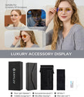 ANYLUV Blue Light Glasses for Men, Circular Frame Single Brow Bridge Design Campus Style Glasses Anti Eyestrain for Screen (Everyday Protection)