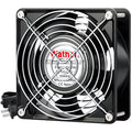 Wathai 12038 120mm x 38mm AC Axial Muffin Cooling Fan 110V 120V Dual Ball | High CFM Heavy-Duty Fan with AC Plug for DIY Cooling AC 120x120x38mm