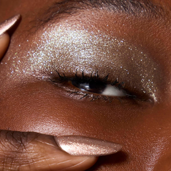 e.l.f. Fine As Fleck Glitter Eyeshadow, Long-Lasting Sheer Eye Makeup With A Shimmer Finish, Soft, Smooth Formula, Vegan & Cruelty-Free, Filthy